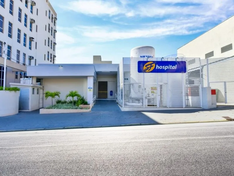 Fachada do Hospital e Maternidade Bauru, antigo Hospital São Francisco, rede própria Hapvida no Centro de Bauru