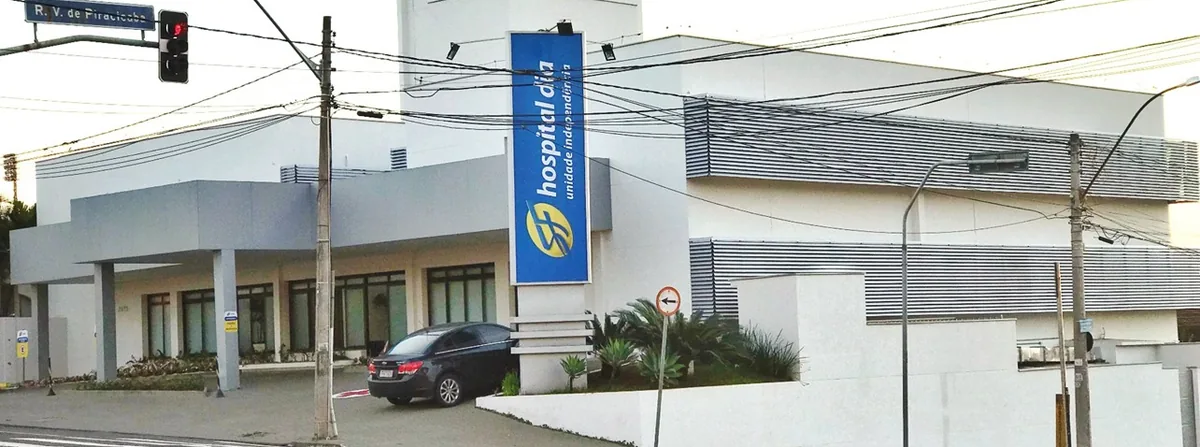 Fachada do Pronto Atendimento Hapvida de Piracicaba, na Av. Independência, 2475, bairro Alemães, antigo Hospital Dia, com urgência adulto e infantil e diagnóstico por imagem